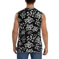 thumbnail image 4 of Kdxio Snake for Men's Muscle T-shirt,Sleeveless for Workout Running Athletic Gym Lounge Casual, 4 of 7