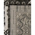 thumbnail image 3 of Unique Loom Outdoor Aztec Collection Area Rug - Chalca (7' 10" x 11' Rectangle Charcoal Gray/Ivory), 3 of 7