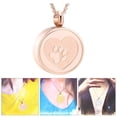 thumbnail image 3 of Collar de urna de pata Yinane acero inoxidable cenizas, 3 of 7