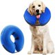 thumbnail image 1 of Collar para perros Collar protector inflable para perros Collar protector ajustable para mascotas Collar protector cómodo con velcro L esquí esquí Gafas de esquí, 1 of 5