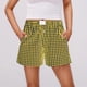 thumbnail image 1 of mfyjkho Pantalones Cortos Para Mujer, Pantalones Cortos De Verano Para Mujer, Con Cintura Elástica, Cómodos Y Con Bolsillos, Informales, Lisos, Con Botones Y Bolsillos Xl, 1 of 7