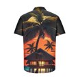 thumbnail image 5 of Hawaiian Shirts for Men Vintage,Men's Short Sleeve Button Down Vintage Beach Shirts,Hawaiian Casual Printed Beach Shirt Summer Regular Fit Top,Mens Floral Beach Shirts Wrinkle Free, 5 of 5
