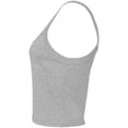 thumbnail image 3 of Bella + Canvas Womens Plain Micro-Rib Spaghetti Strap Tank Top, 3 of 3