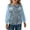 zc-Blue, variant on AWZXDE 2026 Girls Long Sleeve Loose Fit Round Neck Glitter Top For Year Holiday Party Carnival Casual Wear And Girls Tops Apparel Black,9-10 Years