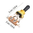thumbnail image 4 of Interruptor de palanca de Metal ANGGREK de 3 vías para guitarra eléctrica, 4 of 7