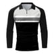 thumbnail image 4 of Tops para hombre Camisas Blusas Elegante Casual Camisas de manga larga Camisa con cuello Impreso Cremallera Cuello vuelto Odeerbi ODB-5, 4 of 5