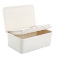 thumbnail image 2 of facefd 2 Pieces Baby Tissue Dispenser Plastic Napkin Holder Box Dry Tissue Paper Case with Cover Home Office Plastic Napkin Holder, 2 of 9