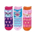 thumbnail image 3 of Jefferies Socks Girls Fashion Novelty Cute Stripe Animal Pattern Crew Socks 9 Pair Pack, 3 of 5
