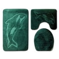 thumbnail image 1 of Naiovety La alfombra cómoda del cuarto de baño del poliéster fijó la fuerza fuerte de la adsorción y no se deforma fácilmente fácil Decoración del hogar, 1 of 6