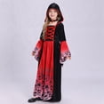 thumbnail image 4 of 5-14Y Boys Girls Halloween Costumes Kids Grim Reaper Costume Set Scary Ghost Cosplay Outfit Halloween Party Favors Gifts(Glowing Glasses Optional), 4 of 7