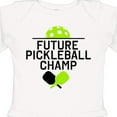 thumbnail image 4 of Inktastic Future Pickleball Champ Boys or Girls Long Sleeve Baby Bodysuit, 4 of 5