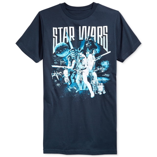 Camiseta gráfica con estampado vintage para hombre de Fifth Sun, azul, pequeña