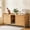 Natural, variant on Rattan Hidden Litter Box Furniture 47.2" Double Litter Box Enclosure for 2 Cats with Mats, Play Ball & 2 Hooks, Large Cat Kitty House for Living Room/Bedroom Natural
