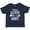 Navy Blue, variant on Future Goth Like My Aunt with Skulls Boys or Girls Baby T-Shirt
