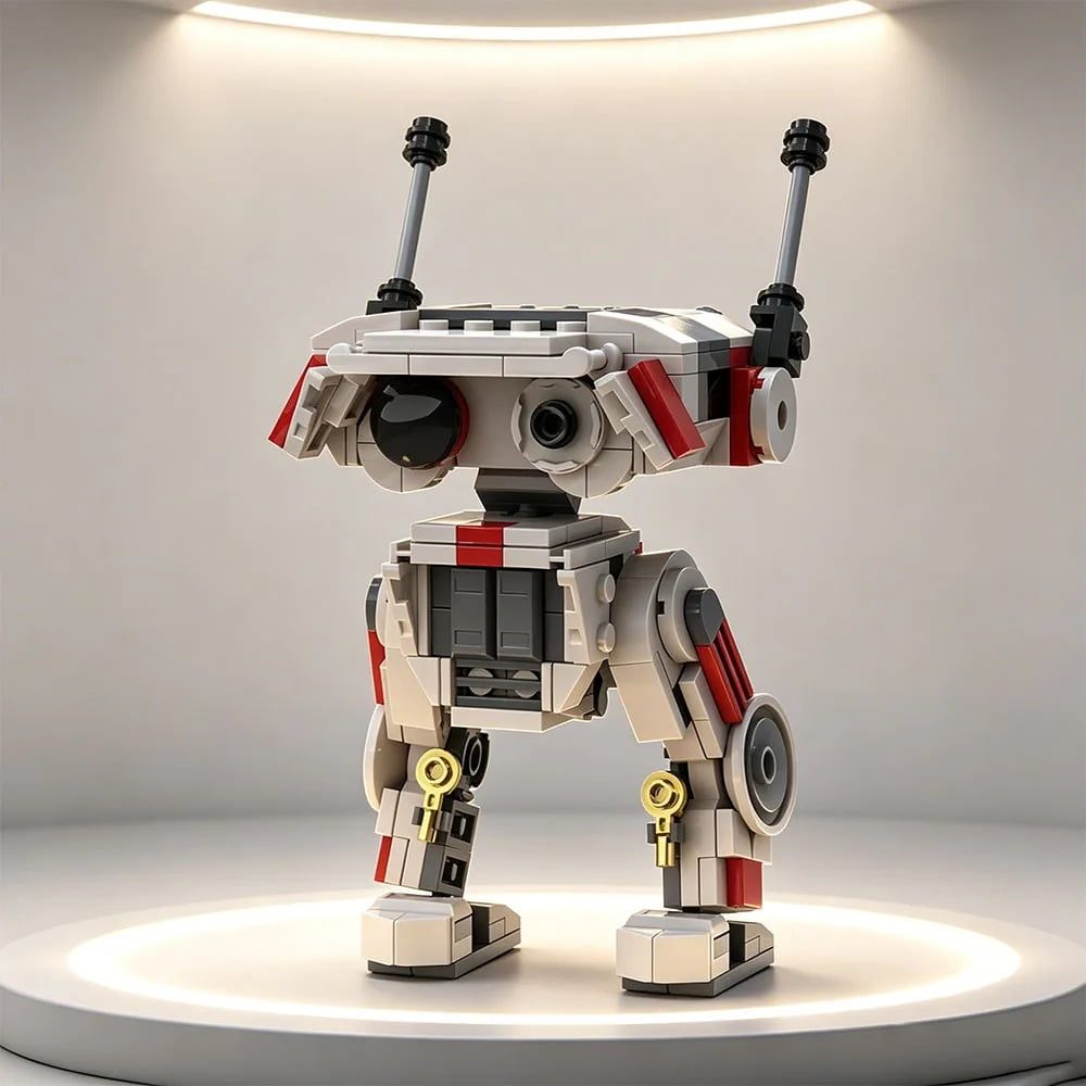 270PCS Space War BD-1 Technology Robot DIY Creative Educational Children s Building Block Assembly Festival Party Gifts