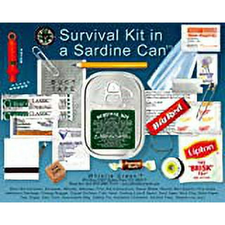 Whistle Creek Sardine Can Survival Kit: Compact and Essential