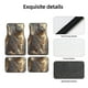 thumbnail image 4 of Balery Golden White Tiger Juego de 4 Alfombrillas para Auto, Revestimientos de Caucho Resistente, Diseño Antideslizante, 4 of 7