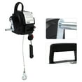 thumbnail image 3 of Portable Electric Winch 12V 2000LBs Remote Towing Hitch Truck Trailer Boat 300W, 3 of 15