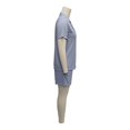 thumbnail image 4 of Pijama Secret Treasures Talla M con Botones Short Azul, 4 of 4