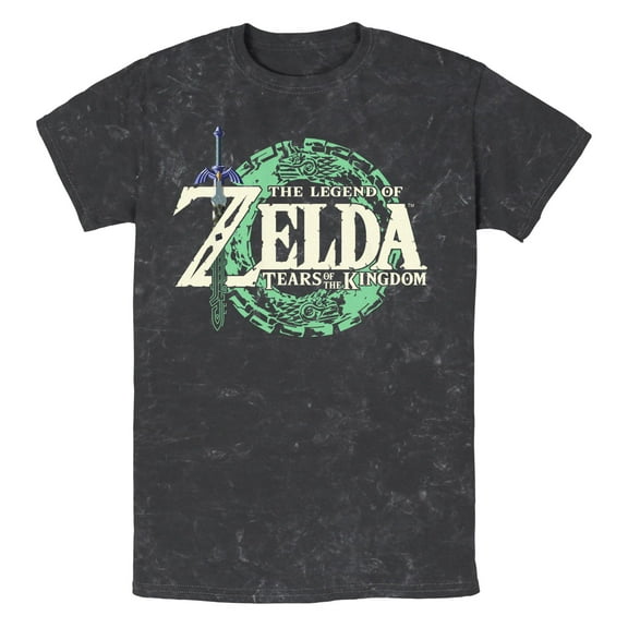 Men's Nintendo The Legend of Zelda: Tears of the Kingdom Game Logo Graphic T-Shirt