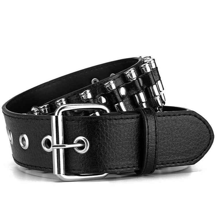 Women Men Studded Belt, Y2K Punk Bullets Spike Star Belts Women Men Studded Belt, Y2K Punk Bullets Spike Star Belts