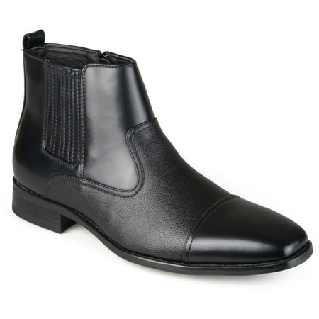 Daxx Daxx Men s Cap Toe Faux Leather Dress  Boots  