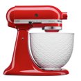 thumbnail image 3 of KitchenAid® 5 Quart White Mermaid Lace Ceramic Bowl, 3 of 3