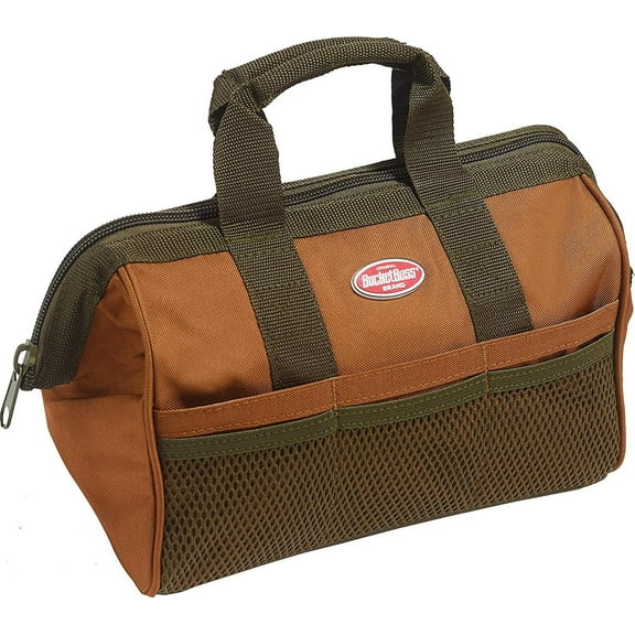 Bucket Boss Gatemouth 13 Tool Bag In Brown, 60013, 8 Liters