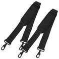thumbnail image 1 of SHISUYAN 2 Pcs Professional Instrument Case Straps Shoulder Straps Shoulder Belts (Black), 1 of 8