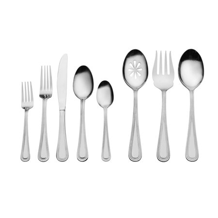 International Silver Pearl 42-Piece 18.0 Flatware Set with Caddy  Service for 8