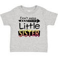thumbnail image 3 of Inktastic Don't Mess with My Little Sister Boys or Girls Baby T-Shirt, 3 of 5