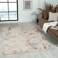 thumbnail image 3 of 2' X 3' Beige Abstract Area Rug, 3 of 9