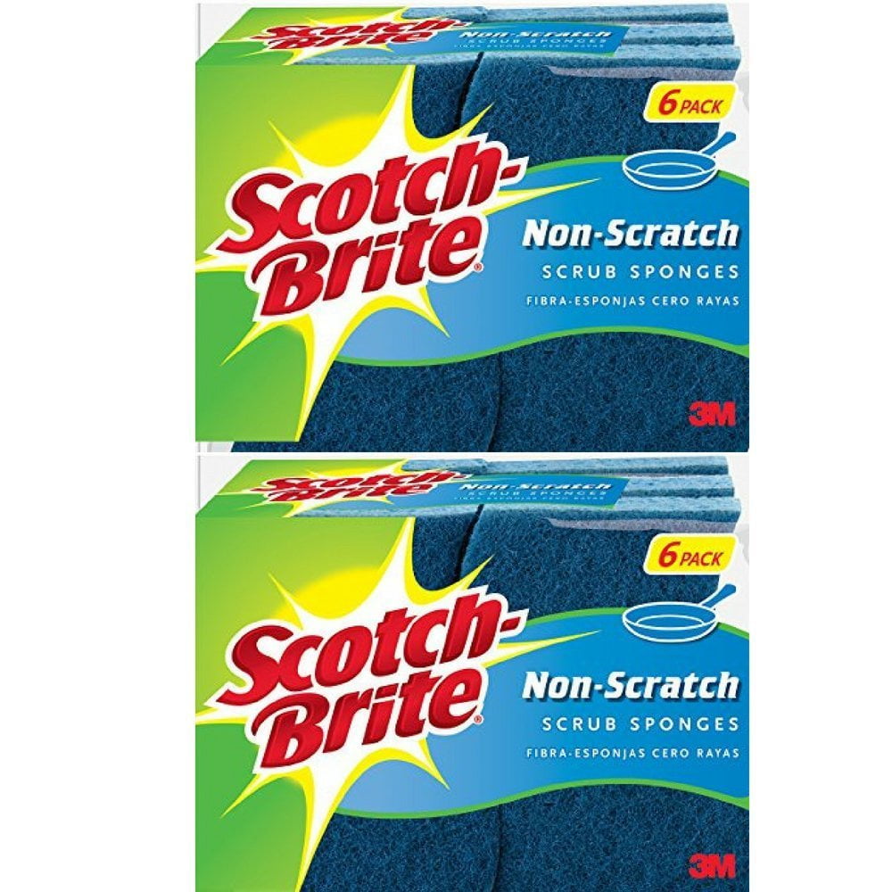 Scotch Brite Non Scratch Pack of 12 Reg