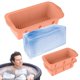 thumbnail image 2 of moldes grandes de silicona para cubitos de hielo, cubitos de hielo gigantes reutilizables, moldes para hacer ladrillos, bandeja de hielo grande para refrigeradores y bañeras de hielo, 2 of 7