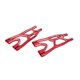 thumbnail image 4 of Brazo De Suspensión Inferior Delantero Trasero RC, Reemplazo De Combinación Precisa Accesorios De Automóvil RC Aleación De Aluminio 1 Par Realista Para X MAXX 1/5 RC Car, 4 of 8