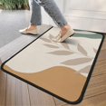 thumbnail image 4 of Brown Boho Plant Pattern Door Rugs,Washable Non Slip Door Mats Indoor,Decorative Door Mats,Entry Mat Indoor for Entrance,Bedroom,Kitchen,Bathroom,30"x17", 4 of 6