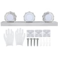 thumbnail image 1 of Luz delantera de espejo LED impermeable moderna luces de maquillaje redondas accesorio de baño 85‑265V3 luces 12W, 1 of 5