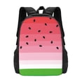 thumbnail image 3 of Balery Watermelon Backpack for Men and Women - Durable 600D Oxford Cloth -Large Capacity, Water-Resistant School, Travel, and Hiking Bag, 3 of 9