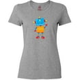 thumbnail image 3 of Inktastic Cute Robot, Colorful Robot, Funny Robot, Robotics Women's T-Shirt, 3 of 5