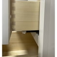 thumbnail image 6 of Disar 105'' Double Bathroom Vanity Base only in White, 6 of 11