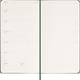 thumbnail image 4 of Agenda 2025 Moleskine Grande Verde Semanal Pasta Dura 13 x 21 cm, 4 of 5