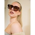 thumbnail image 2 of Gafas de sol AIEYEZO cuadradas con montura gruesa para mujeres y hombres, 2 of 7