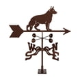 thumbnail image 4 of EZ Vane German Shepherd Weathervane | Garden Mount | 14 Gauge Steel | Sealed Ball Bearings | Home or Garden, 4 of 7