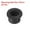 Black, variant on 20Pcs T Shape Conical Rubber Grommet Mount Dia 2.5mm ID 0.5mm H 4mm Transparent Seal Protection Grommets Cable Pipe