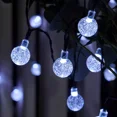 thumbnail image 2 of Guirnalda De Luces Solar 12m 100 Foco Leds Exterior Jardin Luz De Burbuja De Gas De Navidad Y Decorativas Auxtoo, 2 of 6