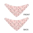 thumbnail image 3 of Honeii Easter Rabbit Print Pet Scarf Dog Bandanas for Dogs Triangle Dog Scarfs,Bandana Pet Cute Scarf Bibs for Small Medium Dogs and Cat-Small, 3 of 5