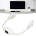 thumbnail image 3 of On Off Switch Extension Cord, Safe 2 Prong Polarized Extension Cord? Portable Flame?Retardant One?Time?Forming For 1-15P?Male?to 1-15R?Female Plug White, 3 of 8
