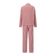 thumbnail image 3 of AceBaby Christmas Family Matching Pajamas Striped Tops and Pants Holiday Sleepwear Loungewear Pjs, 3 of 9