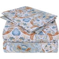 thumbnail image 1 of SHILIU-4 Piece Vintage Paisley Sheet Set Full Size, Soft Printed Microfiber Sheets Extra Deep Pocket Wrinkle Free, 1 of 4
