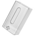 thumbnail image 6 of WASHWEPE Wall-Mounted Bathroom Tissue Holder Practical Design 1Set 8.4X4.7X4 In, 6 of 8